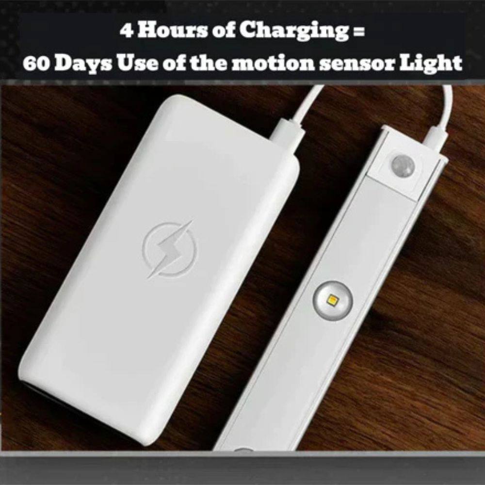 Motion Sensor LED Light Bar with Stepless Dimming and Three Color Temperatures