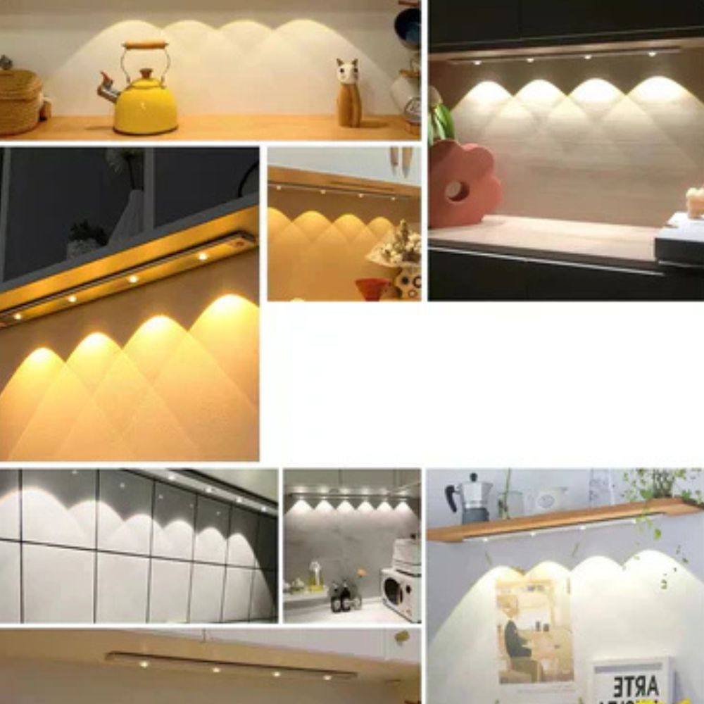 Motion Sensor LED Light Bar with Stepless Dimming and Three Color Temperatures