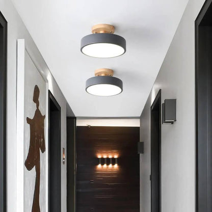 LED Ceiling Light with Adjustable Color Temperature and Integrated Bulbs, 150 Sq Ft