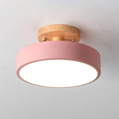 LED Ceiling Light with Adjustable Color Temperature and Integrated Bulbs, 150 Sq Ft