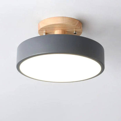 LED Ceiling Light with Adjustable Color Temperature and Integrated Bulbs, 150 Sq Ft