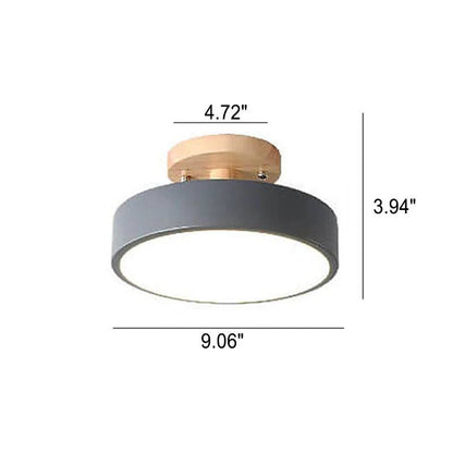 LED Ceiling Light with Adjustable Color Temperature and Integrated Bulbs, 150 Sq Ft