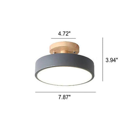 LED Ceiling Light with Adjustable Color Temperature and Integrated Bulbs, 150 Sq Ft