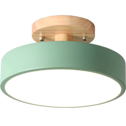 LED Ceiling Light with Adjustable Color Temperature and Integrated Bulbs, 150 Sq Ft