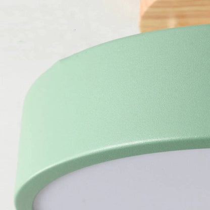 LED Ceiling Light with Adjustable Color Temperature and Integrated Bulbs, 150 Sq Ft