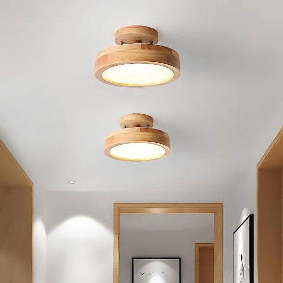 LED Ceiling Light with Adjustable Color Temperature and Integrated Bulbs, 150 Sq Ft