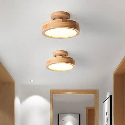 LED Ceiling Light with Adjustable Color Temperature and Integrated Bulbs, 150 Sq Ft