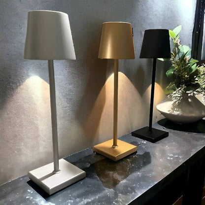 Rechargeable LED Table Lamp with Touch Control and 15-Hour Runtime