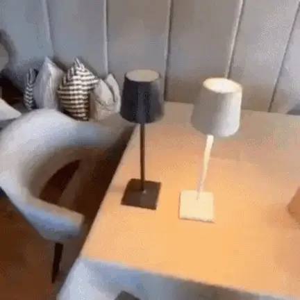 Rechargeable LED Table Lamp with Touch Control and 15-Hour Runtime