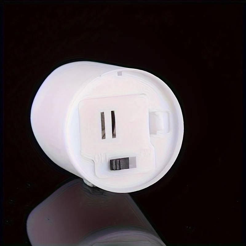 Battery Operated LED Tealight Candles with Flickering Flame Effect and On-Off Switch