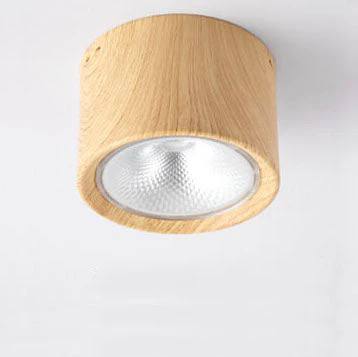 LED Ceiling Spotlight with Rotatable Head and Compact Design