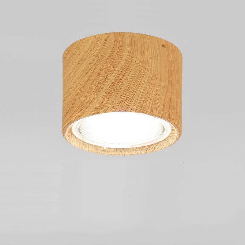 LED Ceiling Spotlight with Rotatable Head and Compact Design