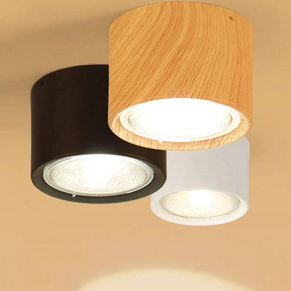 LED Ceiling Spotlight with Rotatable Head and Compact Design