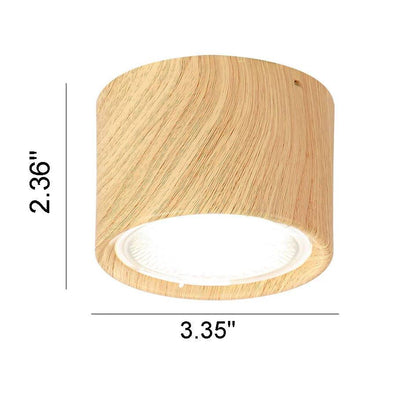 LED Ceiling Spotlight with Rotatable Head and Compact Design
