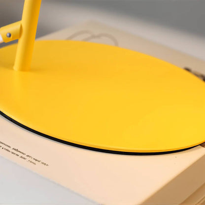 Adjustable Reading Lamp with Tilting Shade and Iron Base, 63 Inch Cord