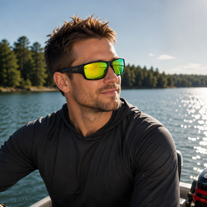 Polarized Sunglasses with UV 400 Protection for Driving and Fishing