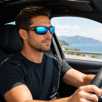 Polarized Sunglasses with UV 400 Protection for Driving and Fishing