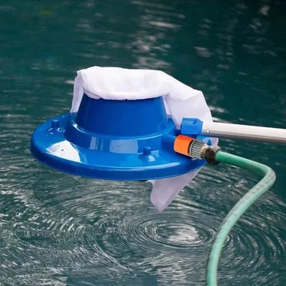 Pool Vacuum with Venturi Suction and Mesh Collection Bag for Garden Hose