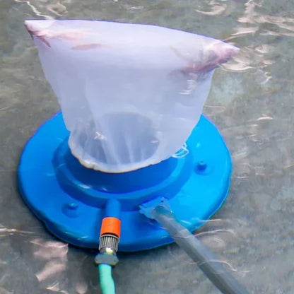 Pool Vacuum with Venturi Suction and Mesh Collection Bag for Garden Hose
