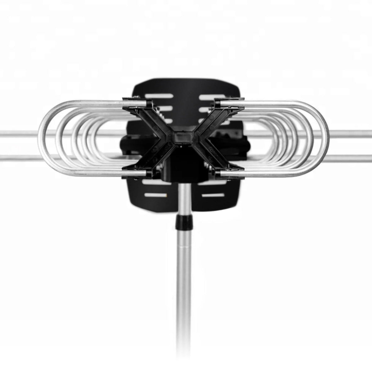 Outdoor HD TV Antenna with 360 Degree Motorized Rotation and Remote Control, 33ft Cable