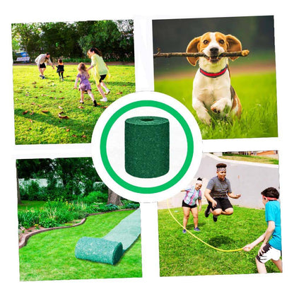 Biodegradable Grass Seed Mat with Embedded Fertilizer and Dual Layer Fabric