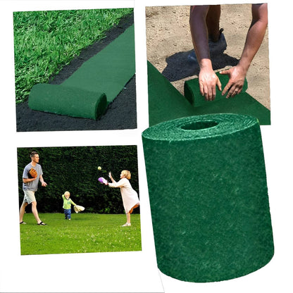 Biodegradable Grass Seed Mat with Embedded Fertilizer and Dual Layer Fabric