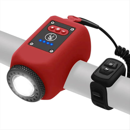 Bike Horn and Light with 110dB Alert Tones and Four Lighting Modes