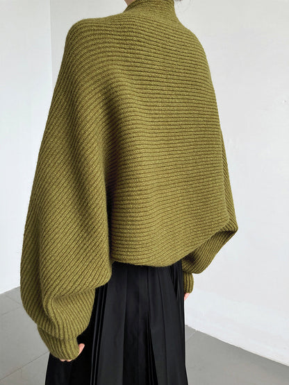 Open Front Knit Cardigan with Viscose Elastane Blend and Full Sleeve Coverage