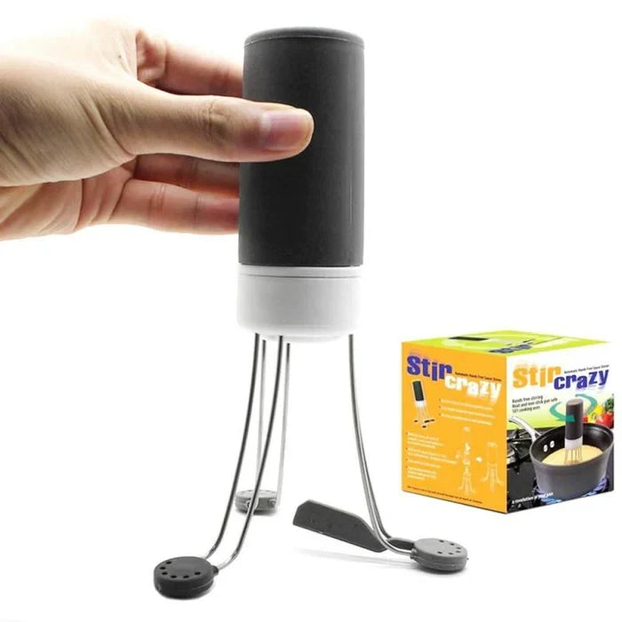 Automatic Pot Stirrer with Multi-Speed Motor and Heat-Resistant Silicone Attachment