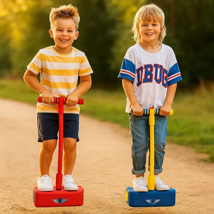 Foam Pogo Jumper with Non-Slip Footpad and Handle for Kids Indoor Outdoor Play