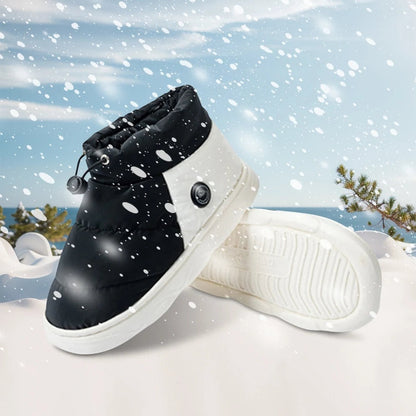 USB Heated Booties with Adjustable Temperature Settings and Grip Soles