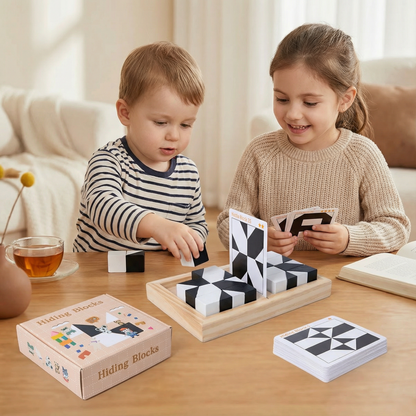 Sliding Logic Puzzle Game with Dual Color Patterns for All Ages