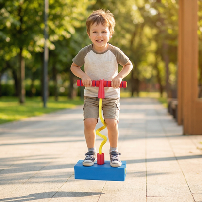 Foam Pogo Jumper with Non-Slip Footpad and Handle for Kids Indoor Outdoor Play