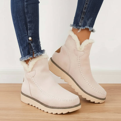 Women's Winter Ankle Slip-on Boots | Lined - Image 1